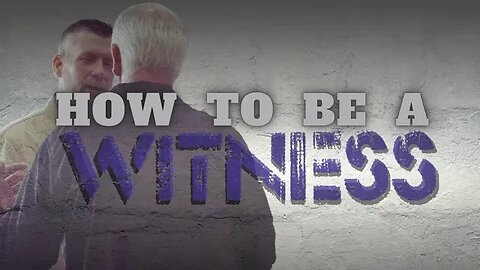 5-Min Friday | Q&A with Bishop Jeff Coleman | How to be a Witness?