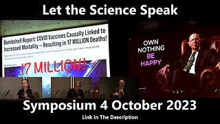 Let the Science Speak - Symposium 4 October 2023 (Edited)
