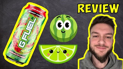 G Fuel Watermelon Limeade Energy Drink Review