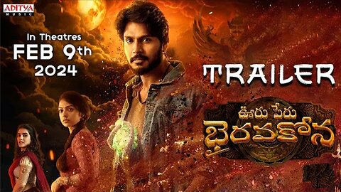 Ooru Peru Bhairavakona Telugu official trailer | Sandeep Kishan