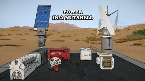 Power | in a nutshell | Space Engineers