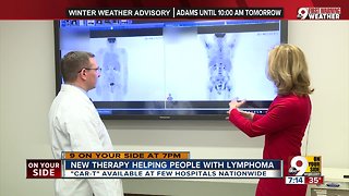 New therapy helping people with lymphoma