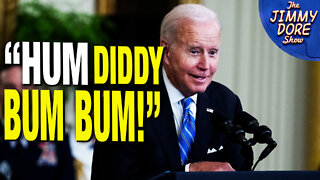 Biden Says String Of Incoherent Words & Walks Away