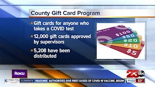 UPDATE: Public Health gives 5,208 gift cards to residents tested for COVID-19