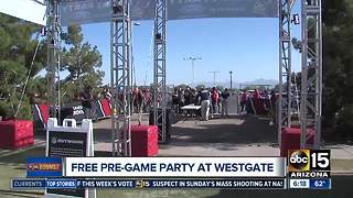 Free Cardinals pre-game tailgate at Westgate on Monday