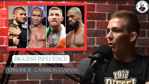 Which Fighter Influenced Cameron Saaiman's Fighting Style? || Hack Check Podcast Clips
