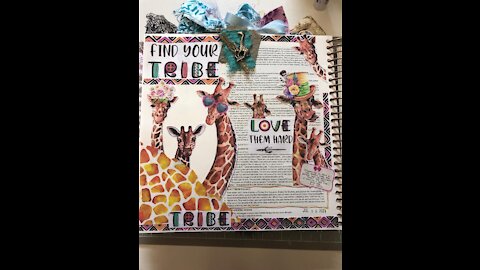 Let's Bible Journal Job 2 (from Lovely Lavender Wishes)