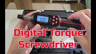 Walk through and Demo on the Vanpo Digital Torque Screwdriver