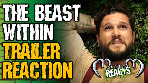 THE BEAST WITHIN REACTION - The Beast Within - Official Trailer (2024) Kit Harington, Ashleigh Cummi