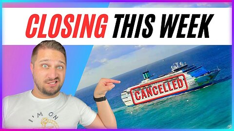 Cruise Line CLOSING DOWN | New Carnival Port!