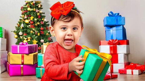 Cute Adorable KID First Christmas Surprise 2024!