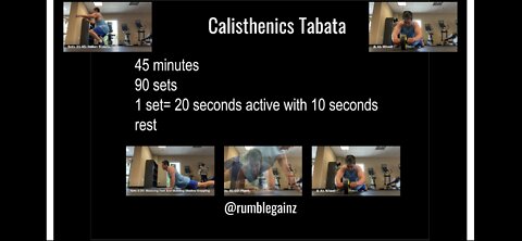 Calisthenics Tabata