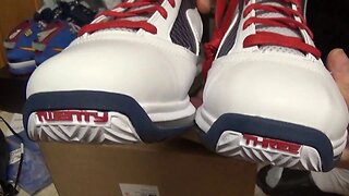 UNBOXING! HEAT: Air Max Lebron (VII) 7 "USA"/NIKE LEBRON 7 UNIVERSITY RED/WHT/BL Review