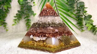 Ascension Orgonites Pyramid - Special Edition EVA