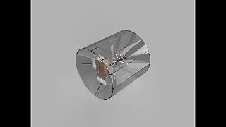 Cone Afterburner Turbine (Impeller Scram Pulsejet)