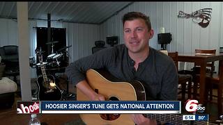 Hoosier singer's tune gets national attention