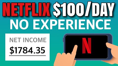 Get Paid to Watch Netflix ($100/Day) No Experience | Make Money Online