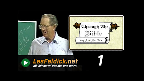 1 - Les Feldick [ 1-1-1 ] Attributes of God: Genesis 1:1-5