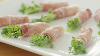 Xanthe Clay's prosciutto and herb rolls