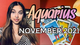 Aquarius November 15-19 2021| Beware Of Those Who Want To Manipulate You- Aquarius Weekly Tarot Read