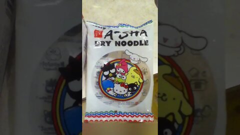 CURIOS for the CURIOUS [78b] : HELLO KITTY AND FRIENDS A-SHA Dry Noodles SANRIO 2021