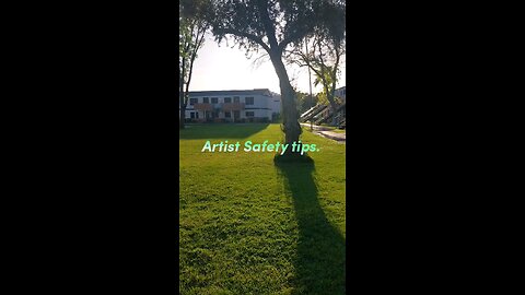 Artist safety tips