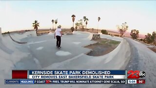 Kernside Skate Park demolished