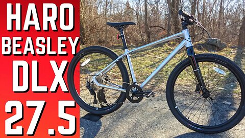 Beastly Hybrid Bike With Mountain Bike Roots | 2021 Haro Beasley 27.5 DLX Feature Review & Weight