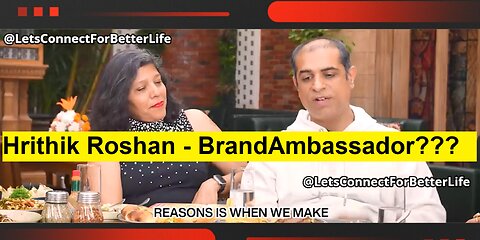 NLP Brand Ambassador Hrithik Roshan 😎 @LetsConnectForBetterLife