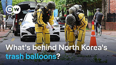 Why does North Korea keep sending waves of balloons full of trash towards South Korea? | DW News