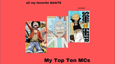 THE BEST main characters in fiction!!! top ten favorite MCs