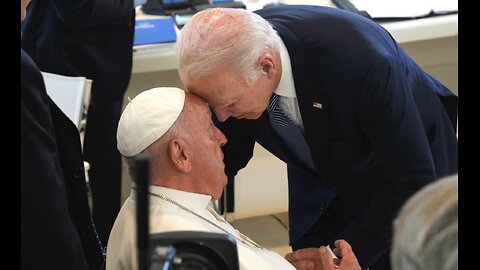 Joe Biden "Head-Butts" the Pope! - Dick Allgire