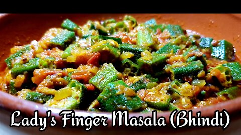 Bhindi Masala Curry | Lady´s Finger Gravy | Okra Masala