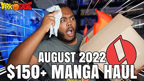 $150+ MANGA HAUL From RightStufAnime (August 2022)