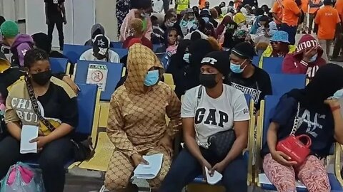 542 Nigerians stranded in UAE arrive back in the country following FG intervention. #news