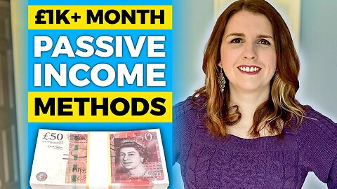 3 UNUSUAL PASSIVE INCOME BUSINESS IDEAS you can START TODAY to make £1k+ A MONTH