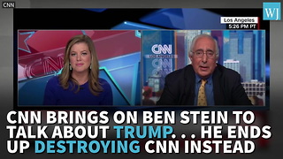 CNN Brings On Ben Stein To Talk About Trump... He Ends Up Destroying CNN Instead