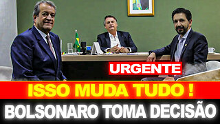 BOMBA !! BOLSONARO ACABA DE TOMAR DECISÃO... ELE PODE FICAR DE FORA !!