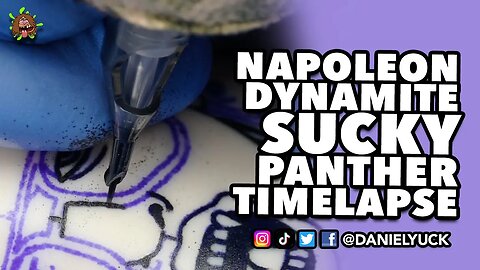 Napoleon Dynamite Tattoo Timelapse