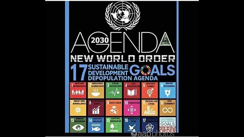 Agenda 2030 - The blueprint for satanic world control