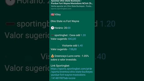 Surebet Arbitragem Aposta Esportiva Lucro Certo Vôlei