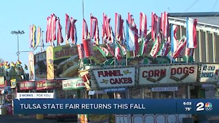 Tulsa State Fair returns this fall