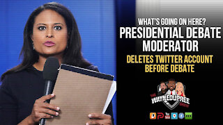 Why Would The 3rd Presidential Debate Moderator Delete Her Twitter Account?