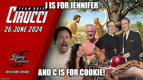 J is for Jennifer and C is for cookie!
