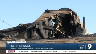 Electrical fire destroys Benson restaurant