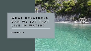 Episode 19 What Creatures Can We Eat That Live In Water?