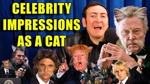Celebrity Impressions As A Cat (WARNING: THESE ARE STUPID AND SILLY)