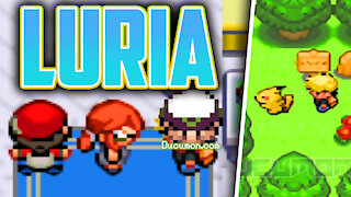 Pokemon Luria by Omega Zero - Old GBA Hack ROM has new story, new region! 10 years after Fire Red!