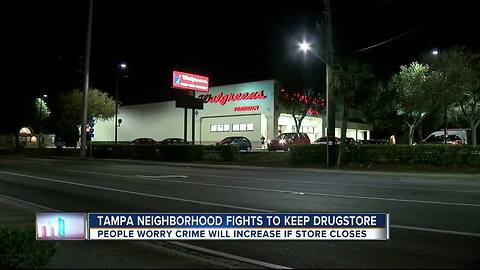 Tampa neighborhood fights to keep drugstore