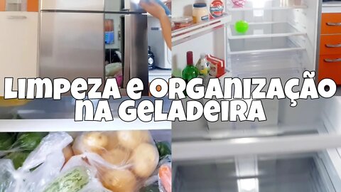 LIMPEZA E ORGANIZAÇÃO NA GELADEIRA